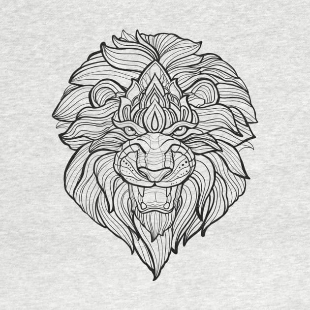 Lion by Lazrartist